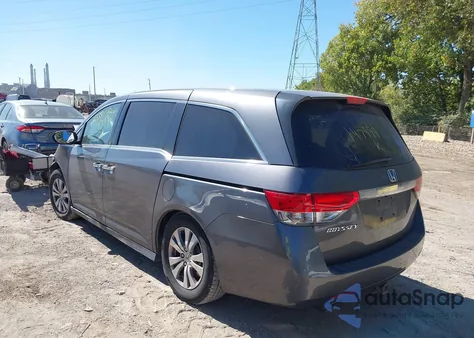 2016 Honda Odyssey Ex z USA, uszkodzony, nr VIN 5FNRL5H44GB147999